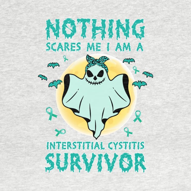 Interstitial Cystitis Awareness - boo ghost halloween by Glyndaking568